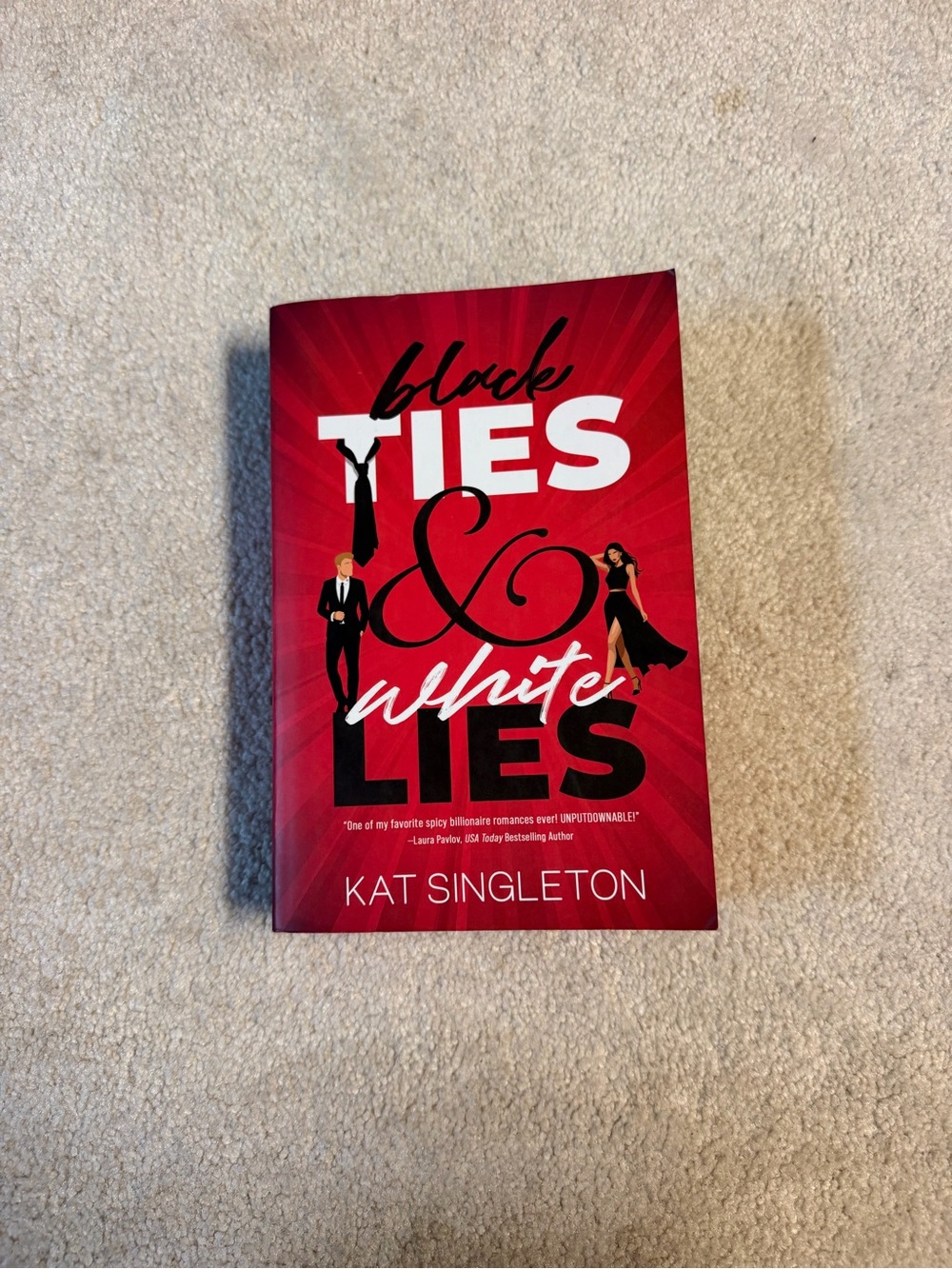 Black ties and white lies - book
